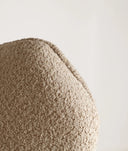 BOUCLÉ ​​PRIVAS swivel armchair