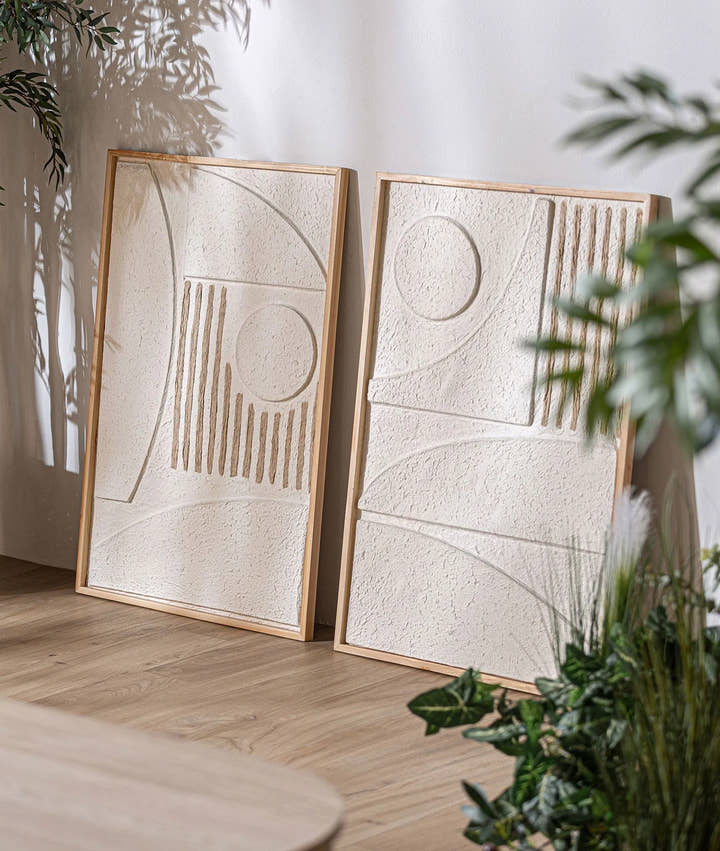 Arte de pared PARKER de estilo minimalista - Pinturas y lienzos - El Workshop - papel maché