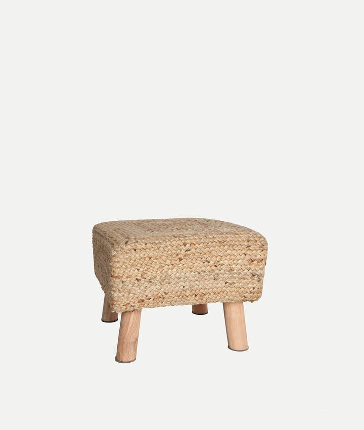 Reposapiés de yute THIESI - Reposapiés y puffs - El Workshop - yute