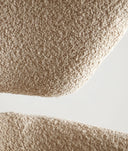 BOUCLÉ ​​PRIVAS swivel armchair