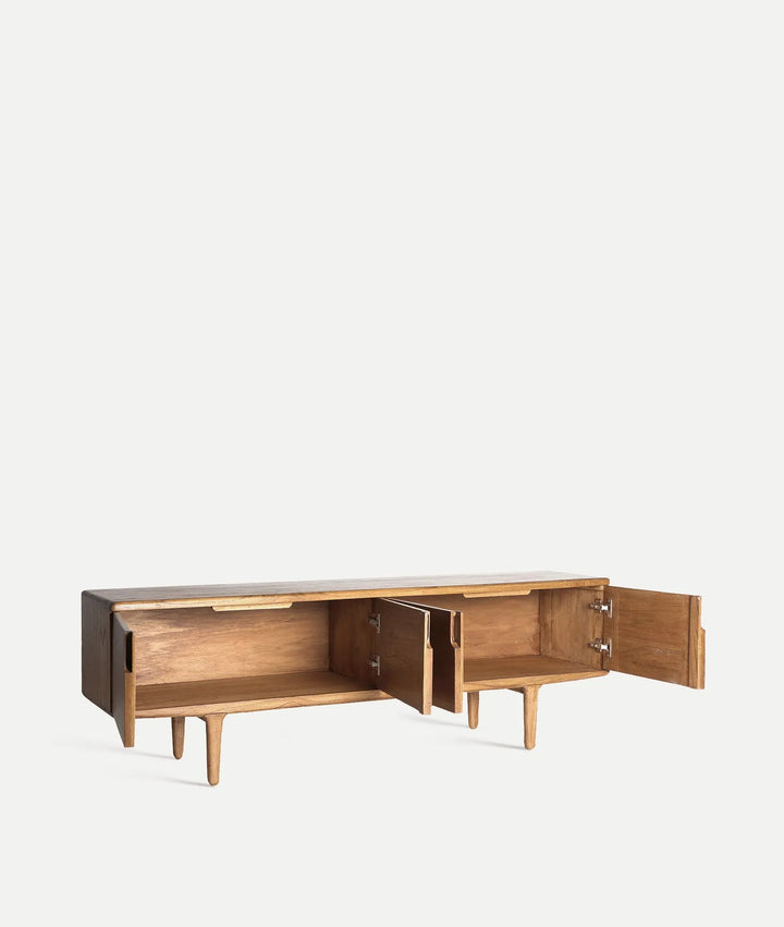 Mueble de tv de madera de mindi SLOUGH