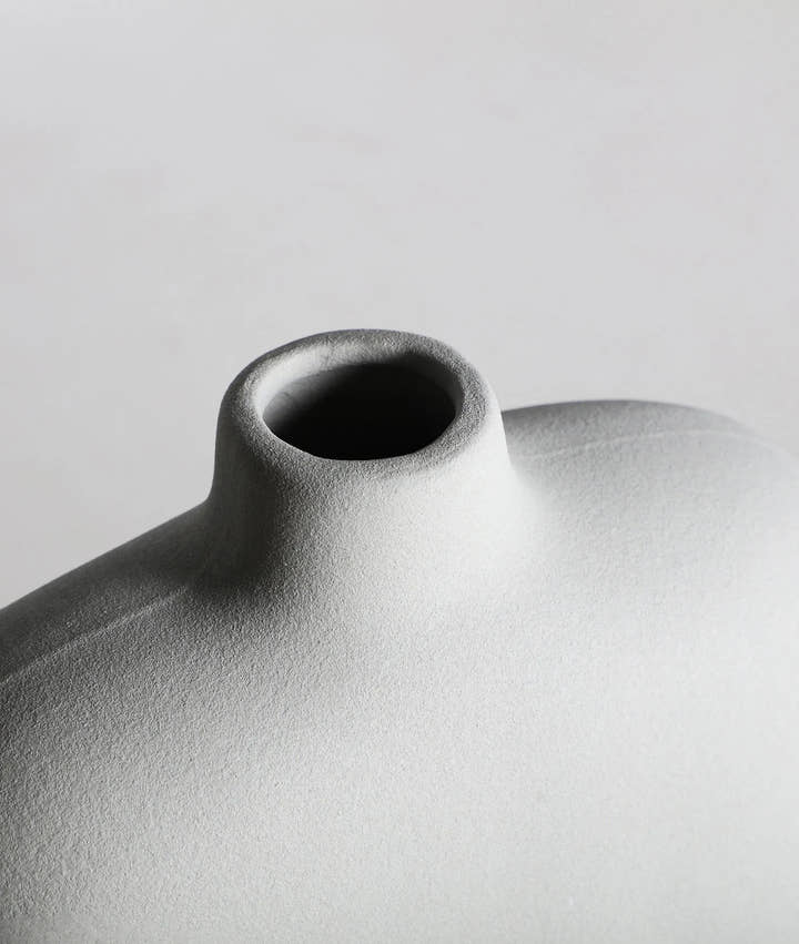 Jarrón ZICK color gris - Jarrones y centros - El Workshop - cerámica