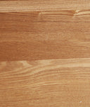 Mesa de comedor redonda SKAGEN de madera natural japandi