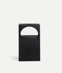 Mesa auxiliar madera negra KIRILA