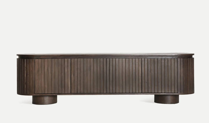 Mueble de tv de madera de mango KOLGA - Muebles de tv - El Workshop - madera de mango