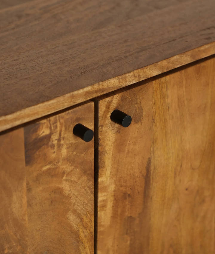 Mueble de tv de madera de mango KOIGI - Muebles de tv - El Workshop - madera de mango