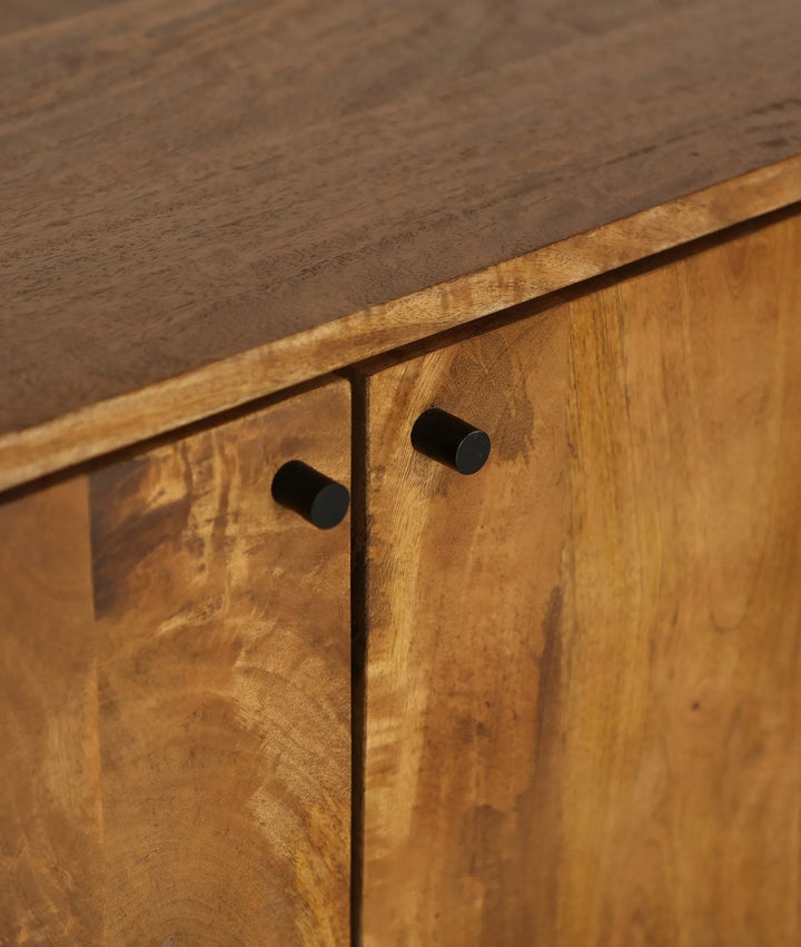 Mueble de tv de madera de mango KOIGI