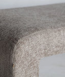 SIV voetenbankje gestoffeerd in beige