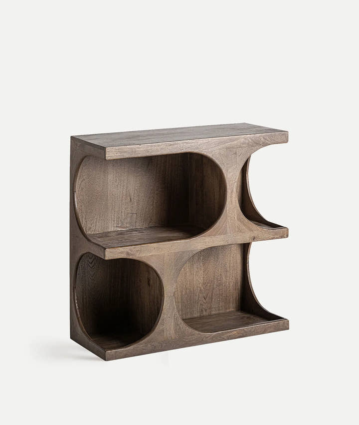 Librería TAKALA modular en madera color marrón - Librerías y estanterías - El Workshop - madera de mango