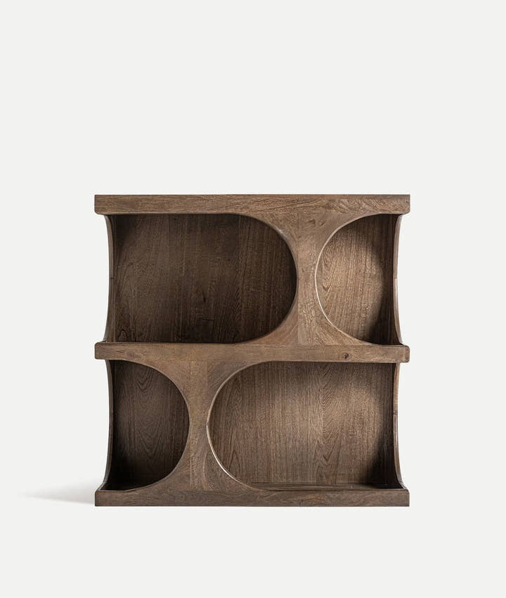 Librería TAKALA modular en madera color marrón - Librerías y estanterías - El Workshop - madera de mango