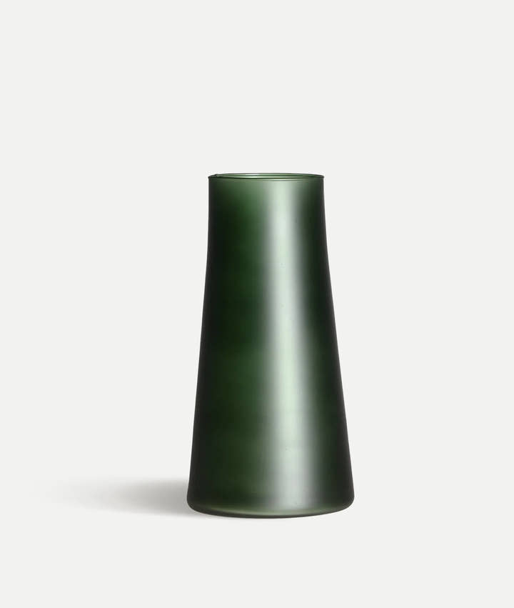 Jarrón KIHA verde en vidrio - Jarrones y centros - El Workshop - vidrio