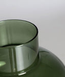 GHALEA vaas van groen glas