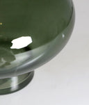 GHALEA vaas van groen glas