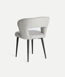 SILLA FLAGNAC beige en poliéster elegancia contemporánea - Sillas - El Workshop - poliéster