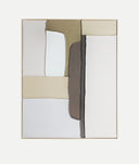 ARTE DE PARED TALUM beige en lienzo volúmenes y naturaleza en perfecta armonía - Pinturas y lienzos - El Workshop - lienzo