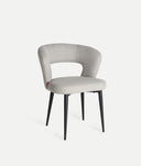 SILLA FLAGNAC beige en poliéster elegancia contemporánea - Sillas - El Workshop - poliéster