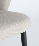 SILLA FLAGNAC beige en poliéster elegancia contemporánea - Sillas - El Workshop - poliéster