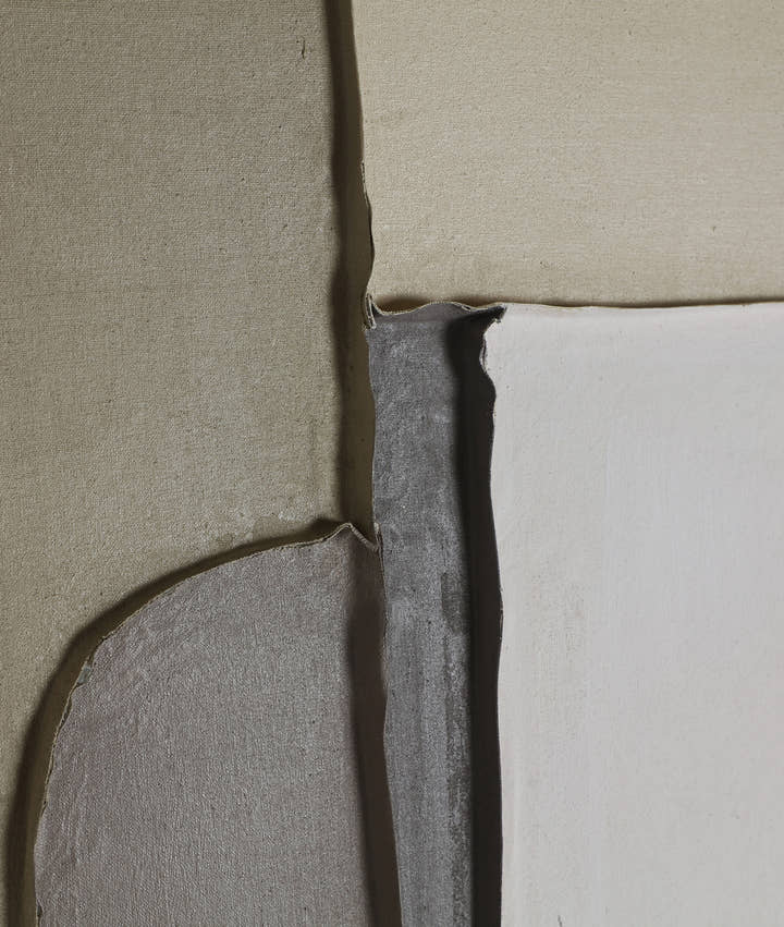 ARTE DE PARED TALUM beige en lienzo volúmenes y naturaleza en perfecta armonía - Pinturas y lienzos - El Workshop - lienzo