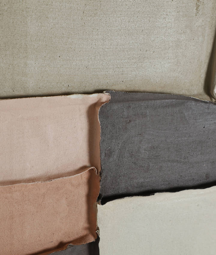 ARTE DE PARED VELUM beige en lienzo armonía de formas y colores - Pinturas y lienzos - El Workshop - lienzo