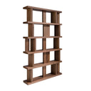 Walnut wood shelving