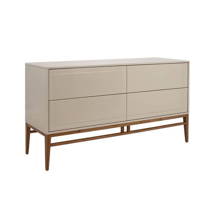 Aparador madera beige y nogal - Aparador - El Workshop - beige