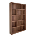 Walnut wood shelving