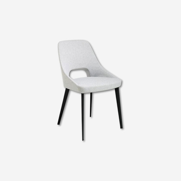 Gray fabric chair