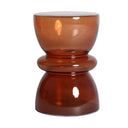 Mesa Auxiliar Rustrel de estilo contemporáneo - Mesa auxiliar - El Workshop-Vidrio