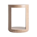 Mesa Auxiliar Lira de estilo contemporáneo - Mesa auxiliar - El Workshop-Madera Dm