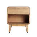 Mesita de Noche Finhan de estilo nórdico - Mesitas de noche - El Workshop-Madera de Mango