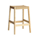 Taburete Valjea de estilo colonial - Taburetes altos - El Workshop-Madera de Olmo