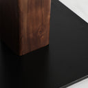 Mesa de bar de madera de acacia en color marrón SURICE