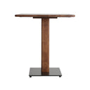 Mesa de bar de madera de acacia en color marrón SURICE