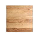 Mesa de bar de madera de acacia en color marrón claro GORTVA 80x80 cm