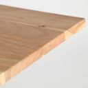 Mesa de bar de madera de acacia en color marrón claro GORTVA 70x70 cm