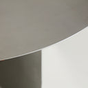 Mesa de centro de hierro en color plata PRAZZO