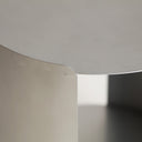 Mesa de centro de hierro en color plata PRAZZO