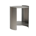 Mesa auxiliar de hierro en color gris PRAZZO 40x45 cm