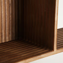 Estantería de madera de mango en color marrón DIUSSE