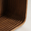 Estantería de madera de mango en color marrón DIUSSE