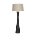Lámpara de pie de madera de mango en color negro BLANZAC