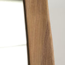 Espejo de madera de mango en color marrón BLANZAC