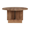 Mesa de centro de madera de mango en color marrón DIUSSE