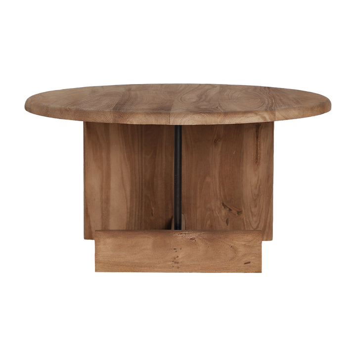 Mesa de centro de madera de mango en color marrón DIUSSE