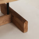 Mesa de centro de madera de mango en color marrón DIUSSE