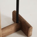 Mesa auxiliar de madera de mango en color marrón DIUSSE