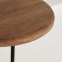 Mesa auxiliar de madera de mango en color marrón DIUSSE