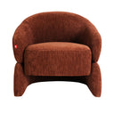 Sillón de poliéster en color marrón RAHIER