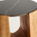 Mesa auxiliar de madera de mango en color marrón claro TARBES