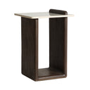 Mesa auxiliar de madera de mango en color marrón ARTIX